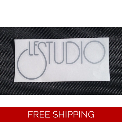 Le Studio Decals Silver 5 X 2 1/2